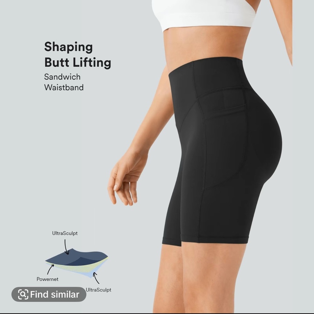 Women's Black Shaping Shorts